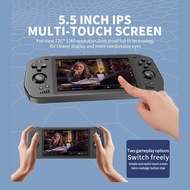 POWKIDDY X28 Handheld Game Console, 5.5-inch IPS Screen 8-Core T618 Android11 Video Game Console Sup