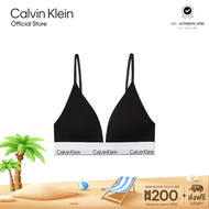 Calvin Klein เสื้อชั้นในผู้หญิง Modern Cotton Triangle Bralette (Removable Pads) รุ่น QF5650 001 - ส