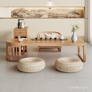 B & B Tea Table Window Low Table New Balcony Small Floating Small Apartment Tatami Chinese Tea Room 
