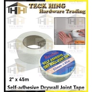 Self Adhesive Fibreglass Mesh Tape For Sealing Joint, Cracks & Holes 50MM (2'') x 45m
