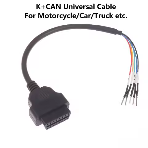 ❀Universal K+CAN Diagnostic Cable - OBD2 Breakout Tester for Car, Truck & Motorcycle|〔YY33〕