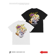 Zola Project T-Shirt Anime One Piece Luffy Gear 5 Hito Hito Nomi Model Nika