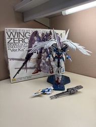 已hold/可訂製 （順豐到付+議價不回覆）全新 Bandai  MG  Wing Gundam Zero （EW 配色） 零式 飛翼  高達  金屬色 完成品 新機動戰記W   1/100 完成品 