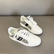 Autumn Casual Sneakers D Full Print All-Match Color Matching Sneakers Spirit Guy Casual Breathable S