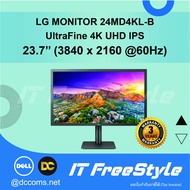 LG Monitor 23.7” UltraFine™ 4K UHD IPS - 24MD4KL-B