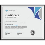 PRINT A4 SIZE/ PIAGAM (seminar results)