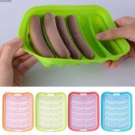 ZHAOX55OI Sausage Maker Mould, With Lid Patty Makers Hot Dog Maker, DIY 6-Cavity Non-Stick Cooking T