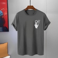 KATUN DV191 - Premium Cotton T-Shirt Top for Men KS589 Size SML XL 2XL 3XL 4XL 5XL - Off