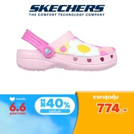 Skechers สเก็ตเชอร์ส รองเท้าเด็กผู้หญิง Girls Bloomin Time Shoes - 308029L-PKMT Eva Foamies Hanger Optional Machine Washable