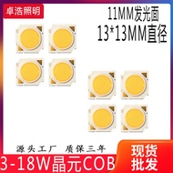 Epistar Kecerahan Tinggi COB Sumber Cahaya 13.5*13.5/φ11mm Kuasa 3-18W Ra95 Downlight COB Manik Lamp