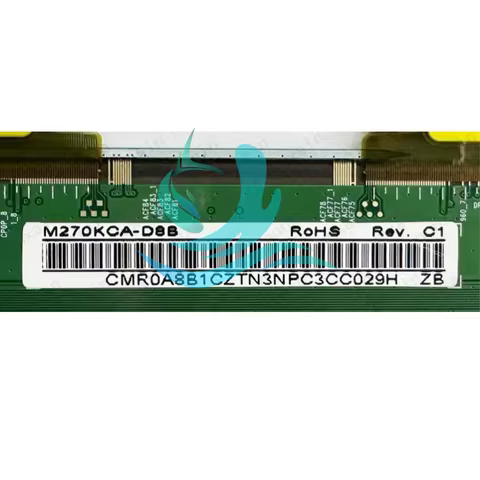 Original new LCD Glass M270KCA M270KCA-D8B 2560*1440 180HZ For the panel replace the glass