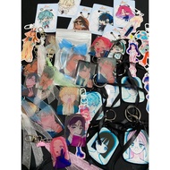 Keychain Bag Charm Alien Stage ALNST Mizi Sua Hyuna Luka Ivan Till Colorful Ribbon