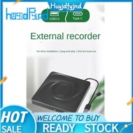 External CD/DVD Drive Portable CD DVD +/-RW Drive Optical Drive Player Reader USB 3.0 & Type-C for W