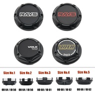 Japan Car Racing 64mm RAYS Center Cap GRAM Wheel Cover Cap Hubcap 68mm VOLK Wheel Cap Sport Rim Cap 