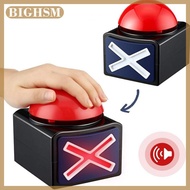 BIGHSM 2023 New Game Answer Buzzer Alarm Button With Sound Light Trivia Quiz Got Talent Buzzer