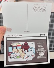 日本 Chiikawa 絕版 2023年阪急電車車票 明信片 postcard 稀有特典1日乘車卡