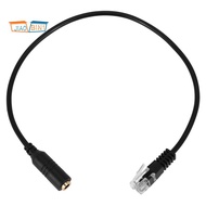 3.5mm Plug Jack to RJ9 for  Headset to for Cisco Office Phone Adapter Cable