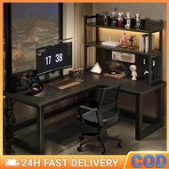 Gaming Table L Shape Table Meja Gaming High Quality Home Office Table 180CM Table Computer Table CPU