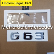 Mercedes G63 Emblem G 63 Mercy Trunk Emblembenz Original