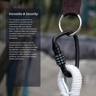 Multifunctional Portable Carabiner Combination Lock Bicycle Electric Vehicle Helmet Basket Combinati