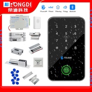 TTLOCK APP Intelligent Fingerprint Door Lock System Kit IP67 Waterproof RFID Access Control