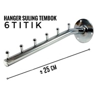 GANTUNGAN 6 Point Clothes Hanger/ 6 hangers