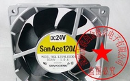 Original Japanese aluminum frame fan 9GL1224J1D01 9GL1224J1J01 24V 1.0A