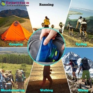 BEBETTFORM Foldable Water Container, Plastic Travel Camping Water Bag, Portable Bicycle Climbing Hiking Drinking Bottle