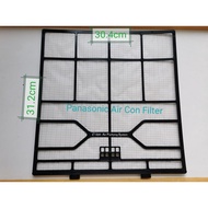 Panasonic Black E-Ion Air Conditioner Filter Sheet Original 2 Pieces Per Set 31.2CM X30.4CM