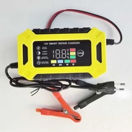 12V6A Smart Pulse Charger Maintenance-Free Motorcycle Electric Car Battery 12V Volt Charger