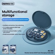 Remax RC-190 Charging Line With Storage Box With Phone Holder Easy to Carry Convenient For Iphone An