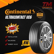 [FREE INSTALLATION] Tayar Continental UltraContact UC6 R16.