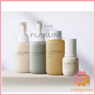 ALBION FLARUNE cleansing, facial cleanser, milky lotion, toner, serum