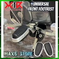 X1R UNIVERSE MOTORCYCLE FRONT FOOTREST Y15 Y16 RSX EX5 WAVE LC135 FRONT FOOT REST RUBBER CNC MADE VI