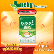 EQUAL CLASSIC & EQUAL STEVIA 100 STICKS | 100% Natural Zero Calorie Sugar Sweetener