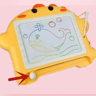 [TM55]Mainan Edukasi Anak Meja Gambar Magnetic Warna Warni Dinosaurus/ Meja Tulis Magnetic Warna War