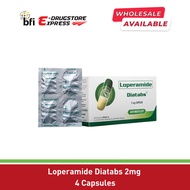 BFI E-Drugstore Loperamide Diatabs 2mg 4 Capsules