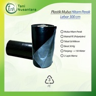 Terlaris Plastik Mulsa Pertanian Plastik Mulsa Hitam Perak 1 Roll