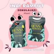 Halal Hair Henna – Freshly Made Daily/Natural Leaf & Powder Henna/Hennis Anti-Dandruff Care