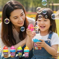 Creative Ice Cream Shape Bubble Toys Kids Fun Magic Bubble Toys Non-spray Gift W2s7