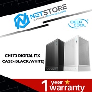 Deepcool CH170 Digital ITX Case - Black/White