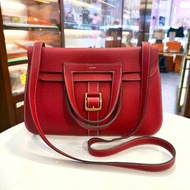 98%NEW二手HALZAN 31 C刻 紅色TC皮/金扣 Q5/ROUGE CASAQUE GHW