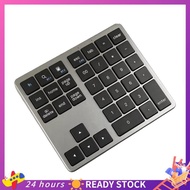【HOT SALE】 2.4G Wireless Bluetooth Number Pad 35 Keys Remote Connection Numpad Numeric Keypad for La
