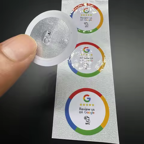 Boost Review NFC Sticker Google Google Review NFC Sticker Increase Your Reviews Google Tap To Review