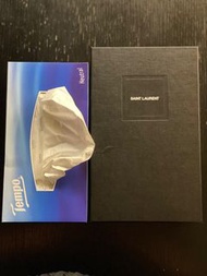 YSL Envelope Chain Wallet - 銀色 #393953