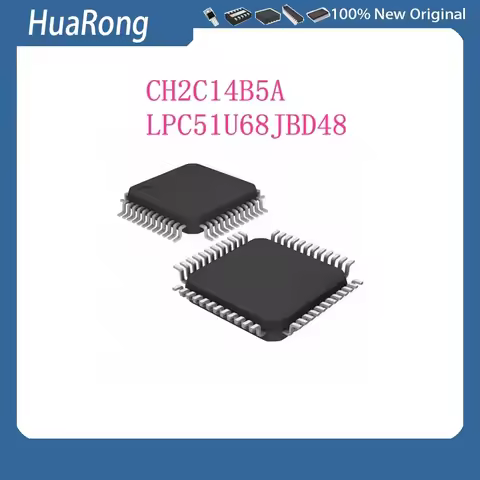 2Pcs/Lot CH2C14B5A CHKC14B5A LPC51U68JBD48 LPC51U68 QFP48