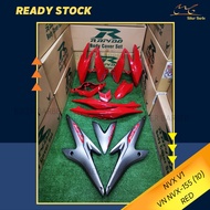 [READY STOCK] RAPIDO COVER SET NVX V1 VIETNAM RED BODY GREY COVER NVX-155 (10) (STICKER TANAM/AIRBRUSH)