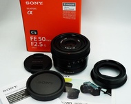 Sony FE 50mm F2.5 G Full-Frame / APS-C Dust and Moisture-Resistant Ultra-Compact Lens in Box, 50mm f