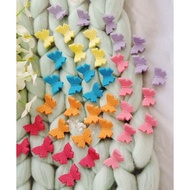 Butterfly Gumpaste Edible Flower Edible Gumpaste Cake Topper Bunga Hiasan