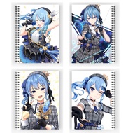 Hoshimachi Suisei-Hololive notebook 200 pages a6 lined paper